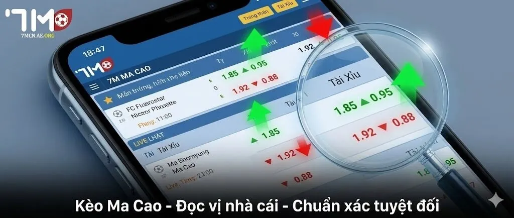 Độc quyền: Bảng Tỷ lệ kèo Ma Cao