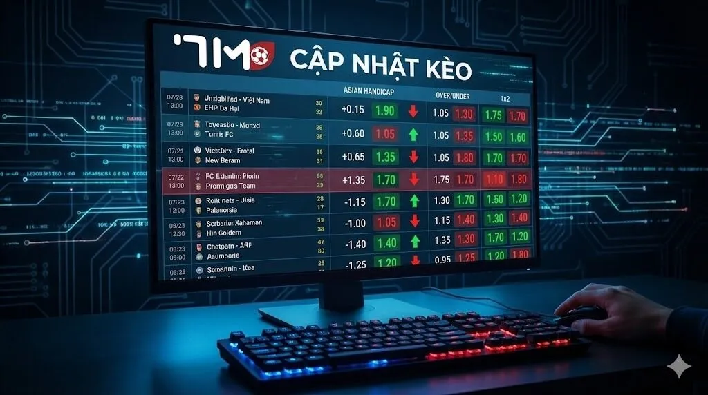 Tầm quan trọng của việc cập nhật kèo 7m cn