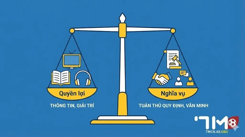 Quyền và nghĩa vụ người dùng