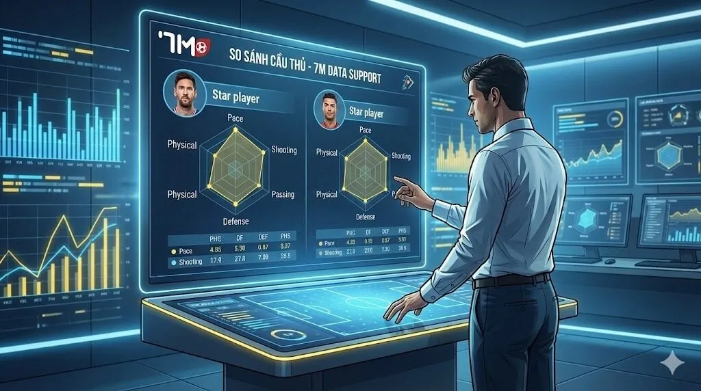 Các loại dữ liệu tại 7M