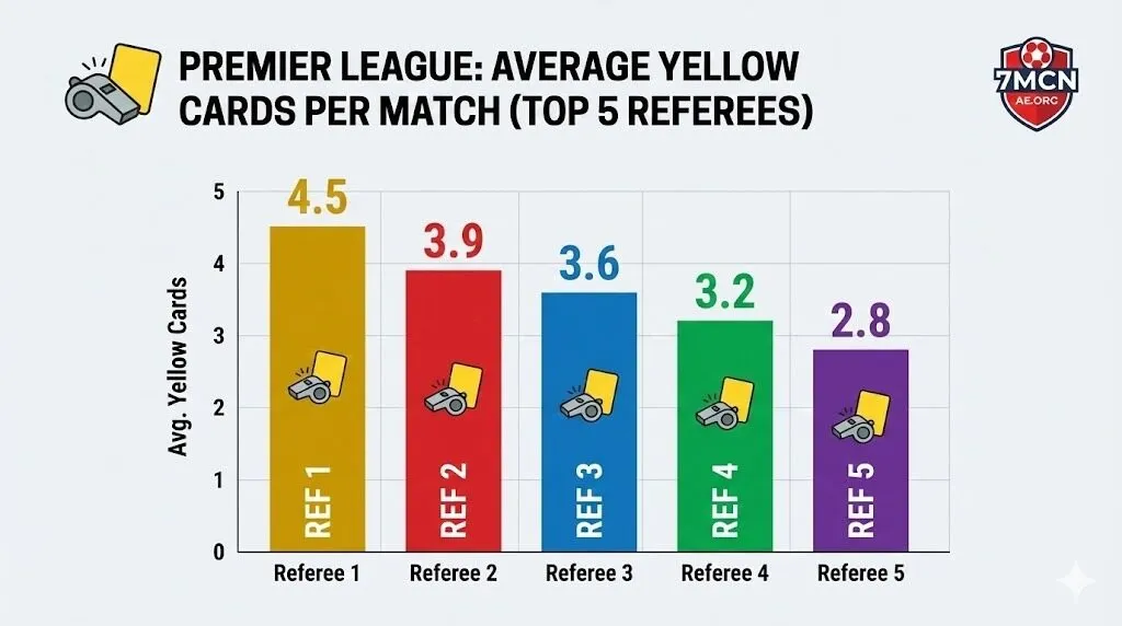 Các trọng tài "vua thẻ"